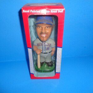 MLB Mike Piazza Bobble Head Doll 8" Tall, Collectible Series In Box
